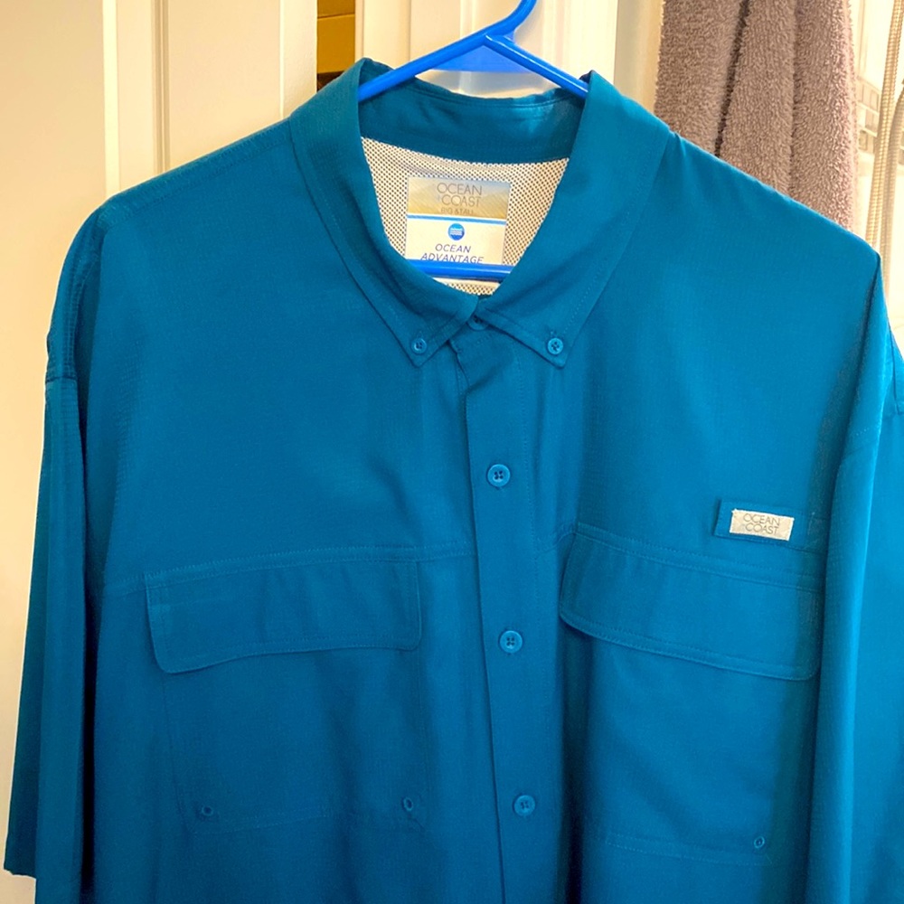 Ocean and coast fishing shirt